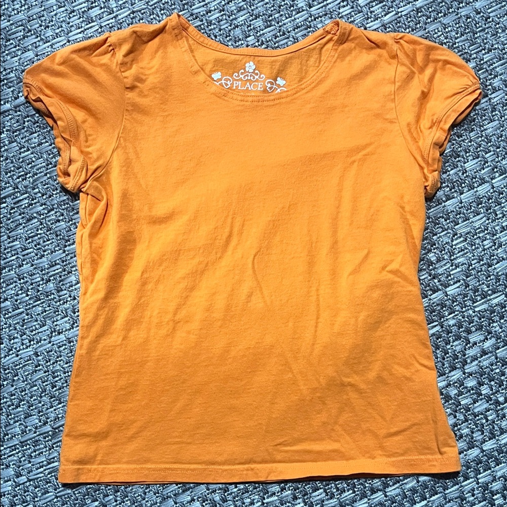 The Children's Place | Orange Cap Sleeve Tee